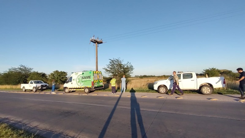 Sierra Chica: muri un hombre por intentar robar cables